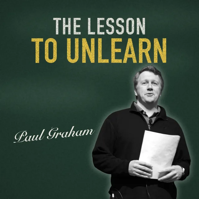 Cover of The Lesson to Unlearn